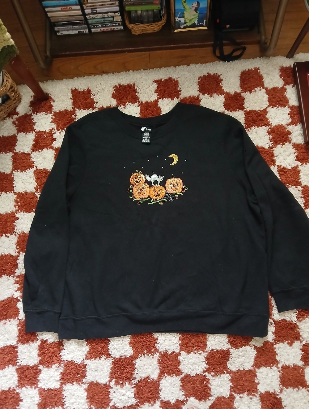 Vintage Grannycore Halloween Crewneck